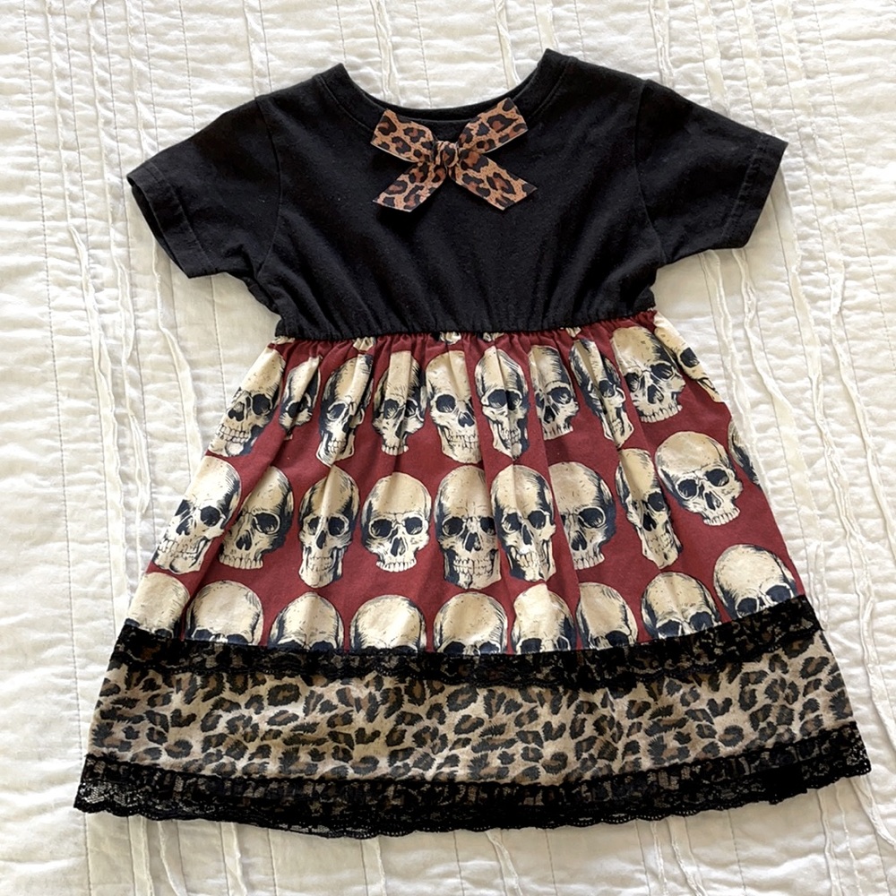 Rad little girls dress! Hand made!